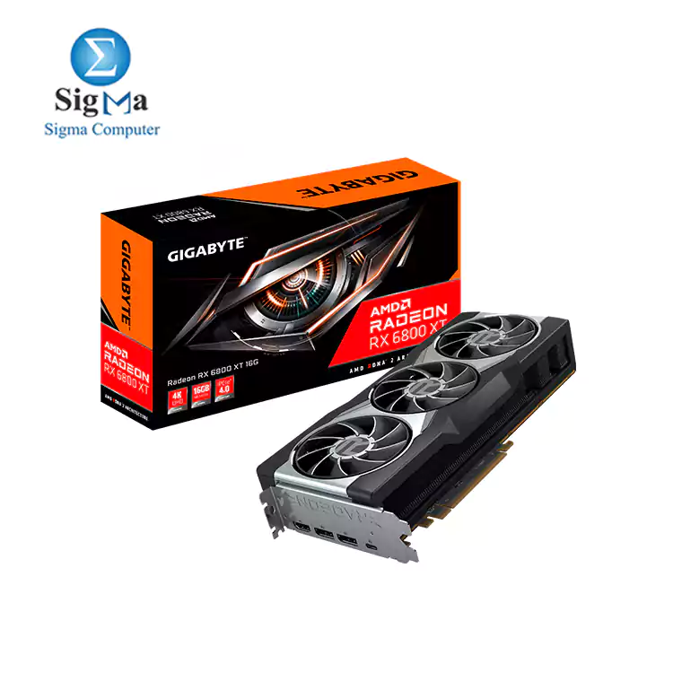 GIGABAYTE Radeon™ RX 6800 XT 16G-GV-R68XT-16GC-B