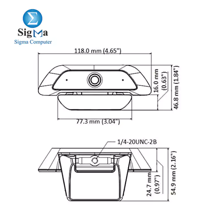 HIKVISION DS-U12 HD UDB Web Camera-1080P-3.6MM