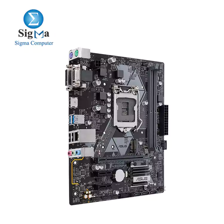 PRIME H310M-A Intel LGA-1151 mATX motherboard with LED lighting  DDR4 2666MHz  M.2 support  HDMI  SATA 6Gbps and USB 3.1 Gen1