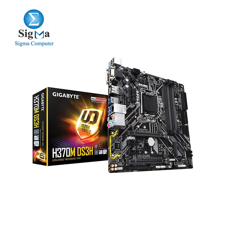 H370M DS3H LGA 1151 (300 Series) Intel H370 HDMI SATA 6Gb/s USB 3.1 Micro ATX Intel Motherboard