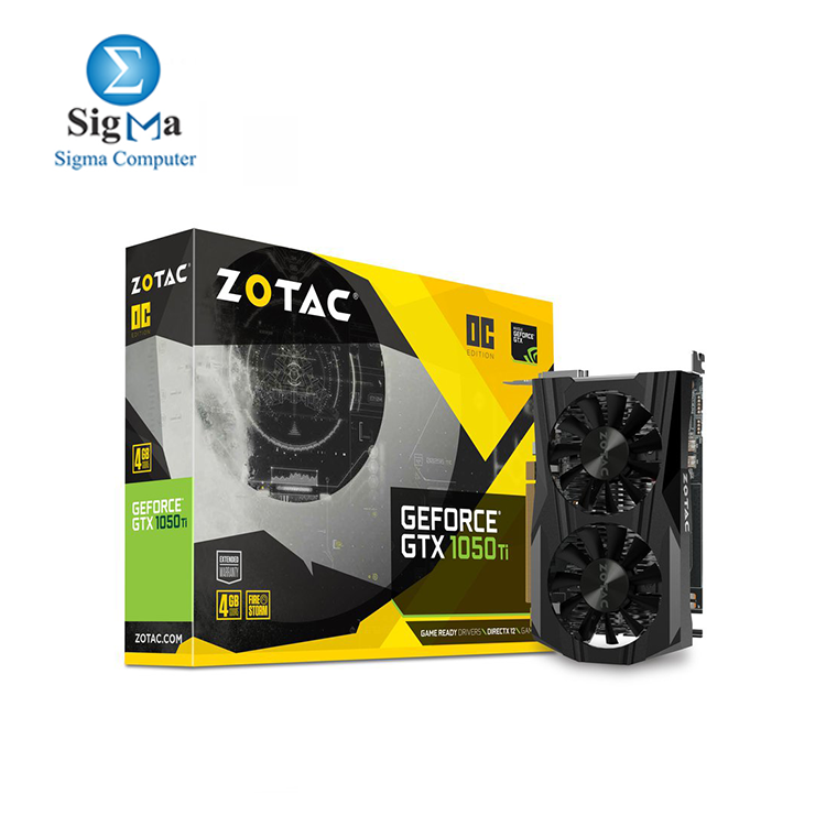 ZOTAC GeForce® GTX 1050 Ti OC Edition