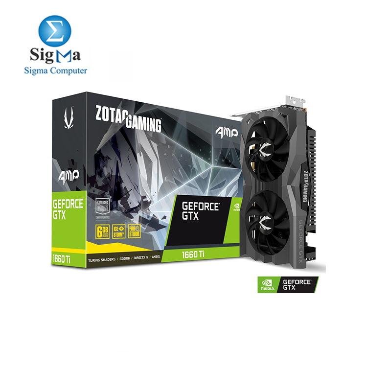 ZOTAC GAMING GeForce GTX 1660 Ti AMP 6GB GDDR6