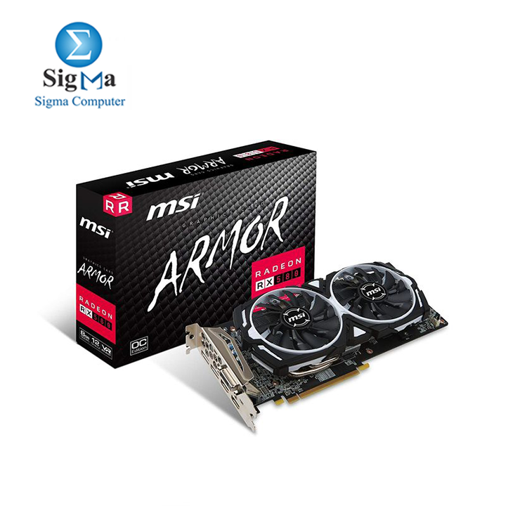 MSI RX 580 Armor  Graphic Cards - 8GB