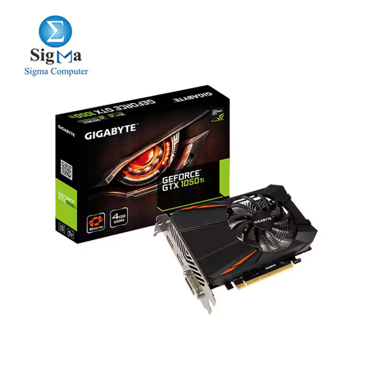 GIGABYTE GeForce GTX 1050 Ti D5 4GB - Graphics Card