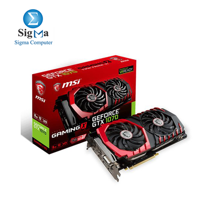 8GB GDDR5 GeForce GTX 1070 GAMING X Graphics Card