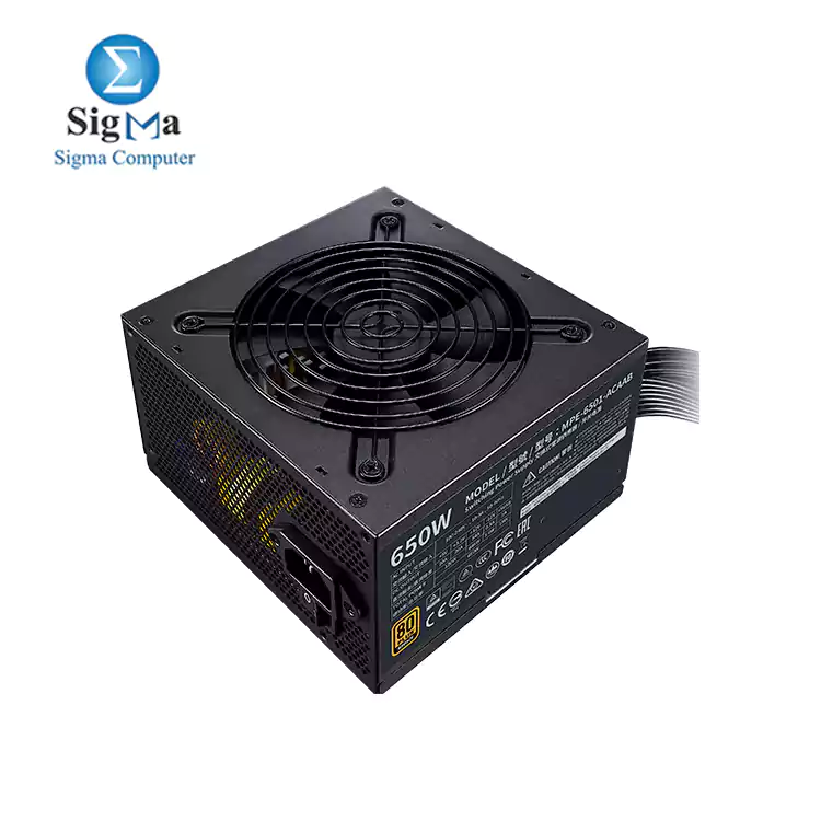 COOLER MASTER MWE 650W BRONZE - V2-80 PLUS BRONZE 