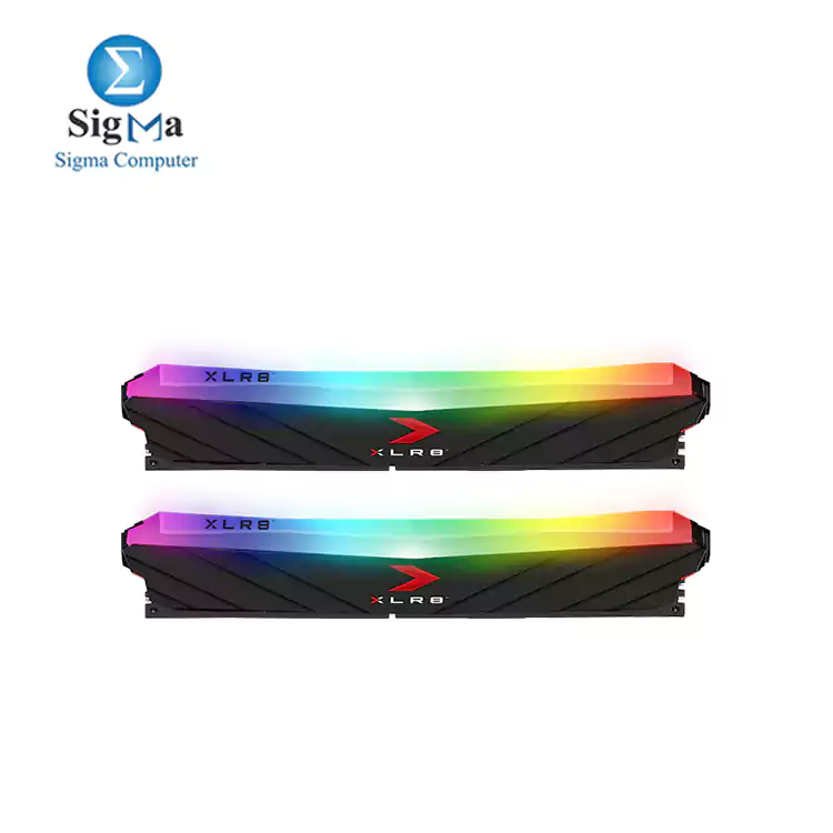 PNY XLR8 Gaming EPIC-X RGB 3600MHz Desktop Memory 16GB Kit 2x8GB XLR8 Gaming EPIC-X RGB DDR4 3600MHz