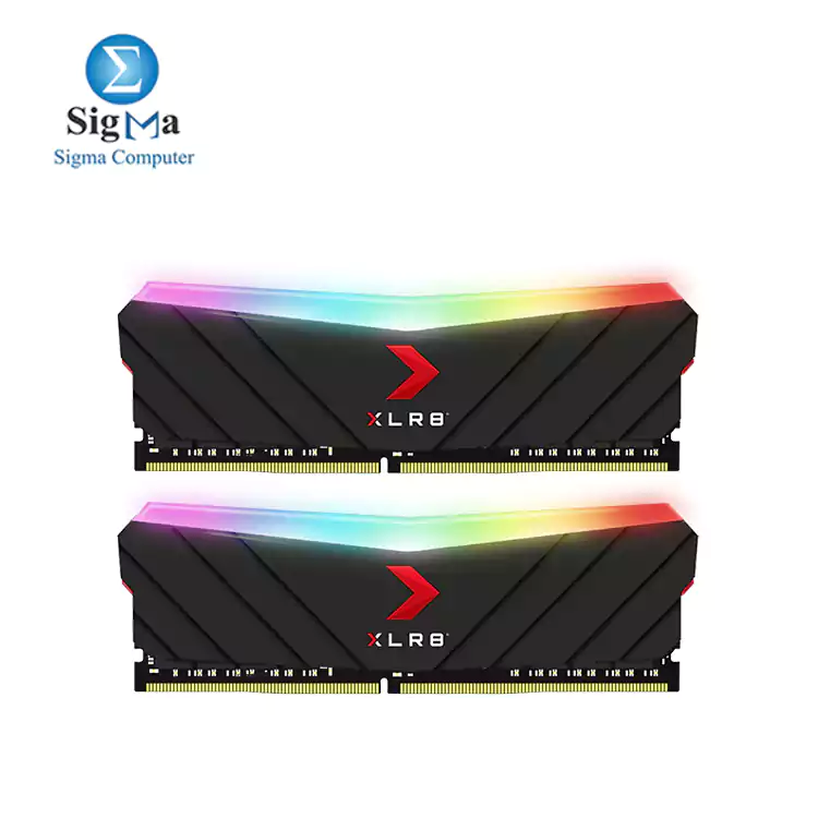 PNY XLR8 Gaming EPIC-X RGB 3600MHz Desktop Memory 16GB Kit 2x8GB XLR8 Gaming EPIC-X RGB DDR4 3600MHz