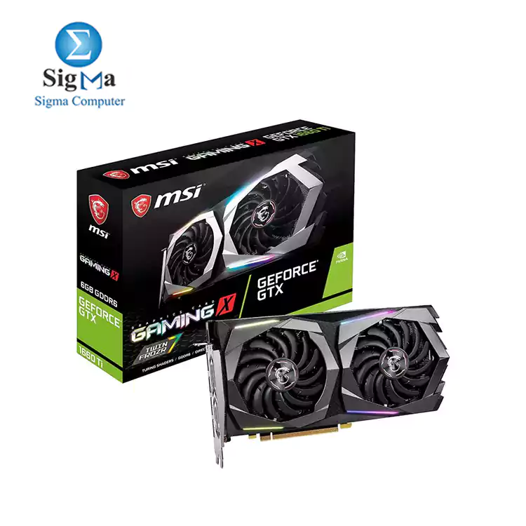 MSI GeForce GTX 1660 Gaming  X OC 6G Graphics Card