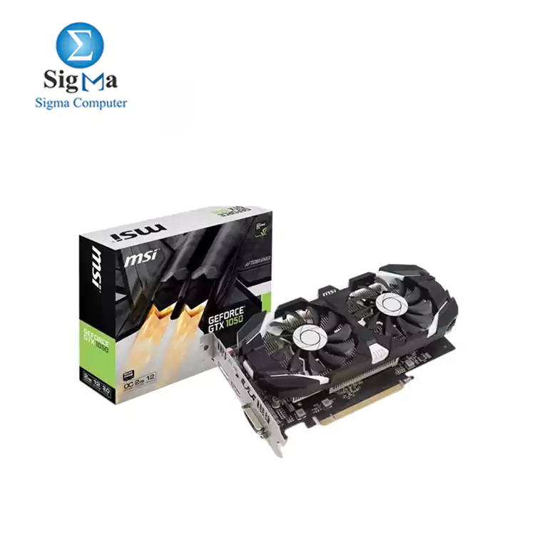 MSI GeForce GTX 1050 2GT OCV1 Graphic Card