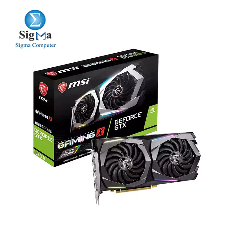  MSI GeForce GTX 1660 Ti Gaming X 6GB GDRR6 Graphics Card