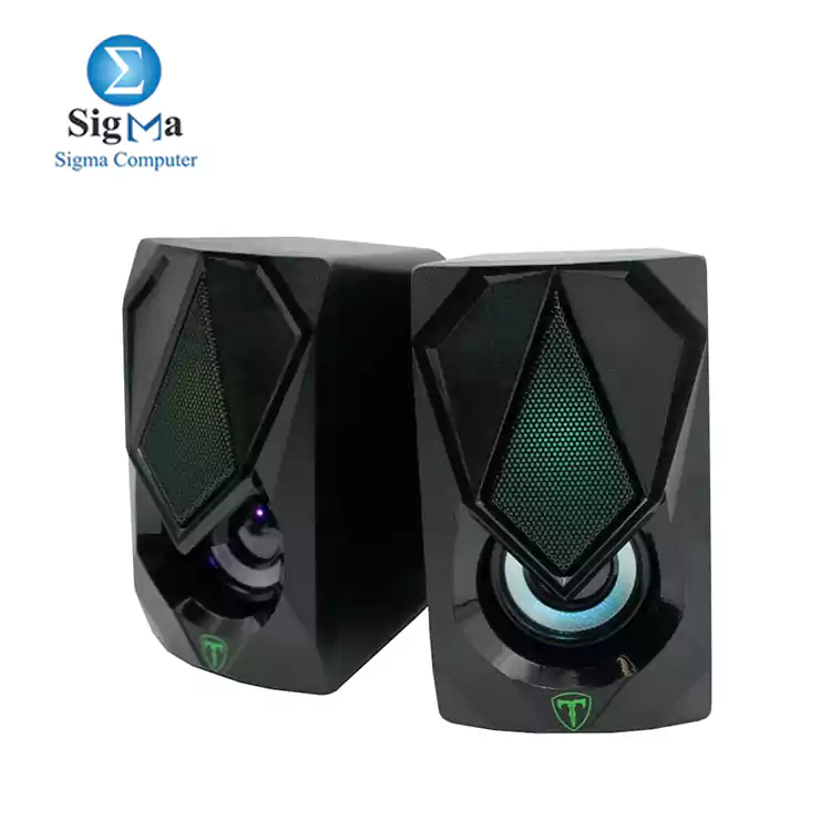 T-Dagger T-TGS500 2 x 3W|3.5mm|RGB Speakers – Black