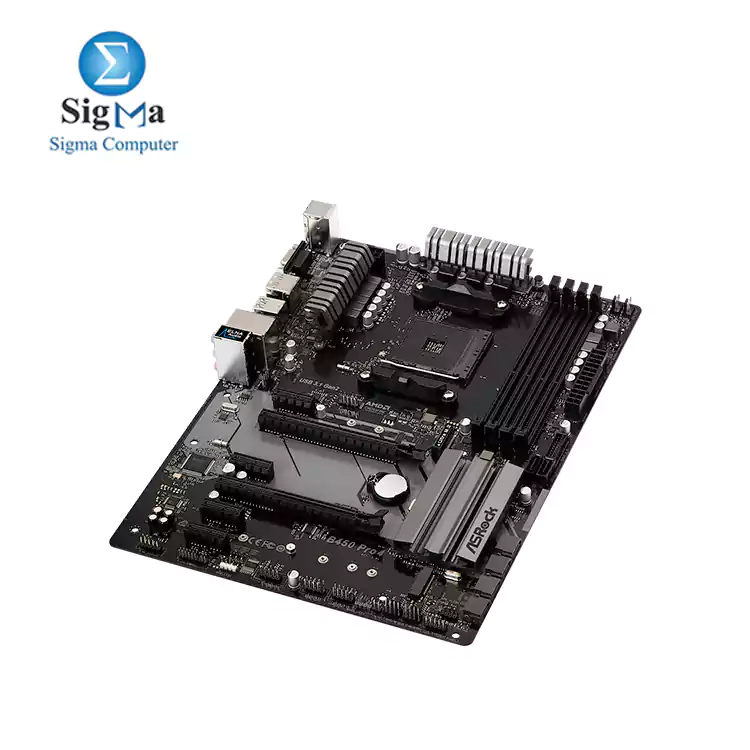 ASRock B450 PRO4 ATX Motherboard	