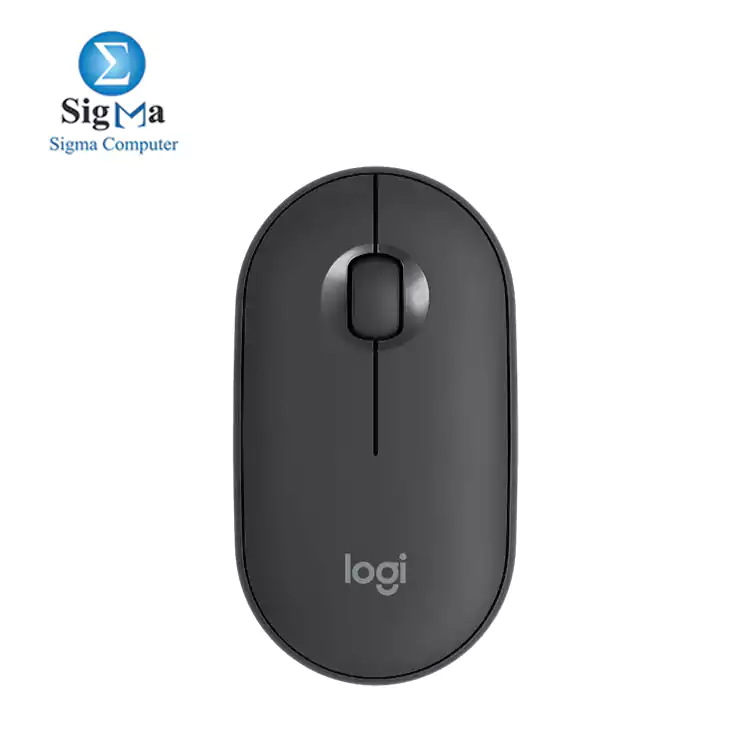 LOGITECH M350 PEBBLE WIRELESS MOUSE - BLACK - 910-005718