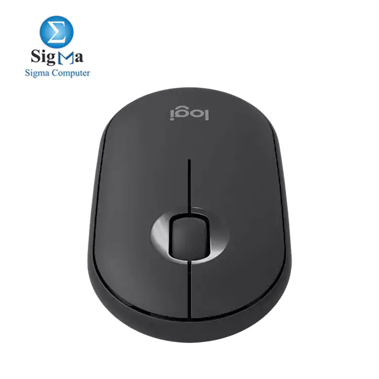 LOGITECH M350 PEBBLE WIRELESS MOUSE - BLACK - 910-005718