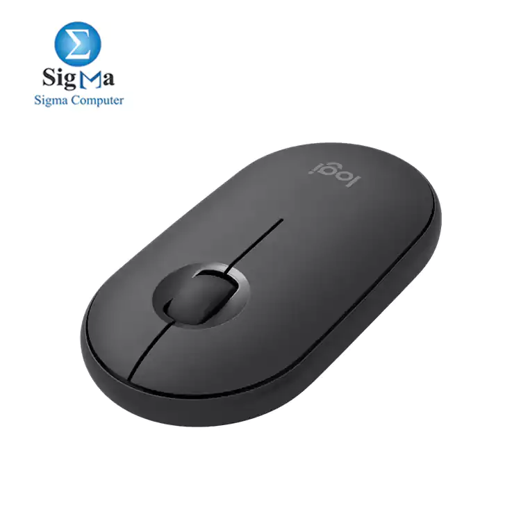 LOGITECH M350 PEBBLE WIRELESS MOUSE - BLACK - 910-005718