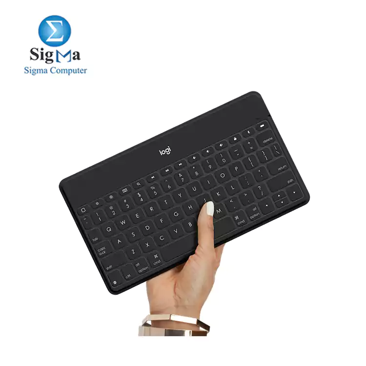 LOGITECH KEYBOARD KEYS-TO-GO Ultra-light  Ultra-Portable Bluetooth   Keyboard for iPhone  iPad  and Apple TV - 920-010060