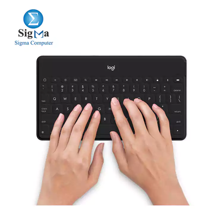 LOGITECH KEYBOARD KEYS-TO-GO Ultra-light  Ultra-Portable Bluetooth   Keyboard for iPhone  iPad  and Apple TV - 920-010060