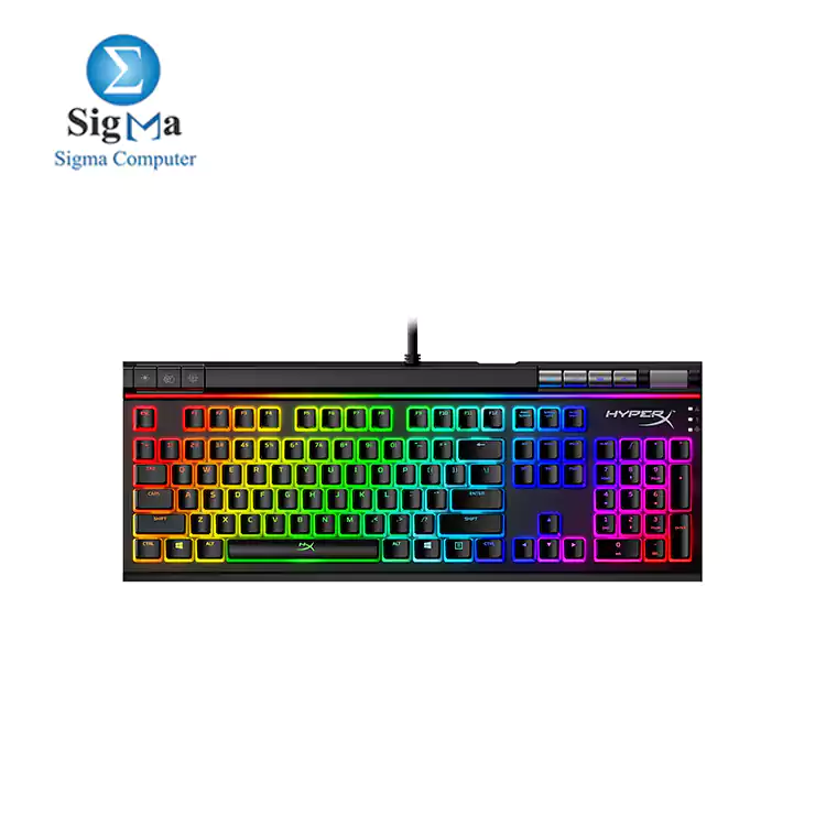 HyperX Alloy Elite 2 Mechanical Gaming Keyboard  HKBE2X-1X-US G  RGB -Mechanical Switches