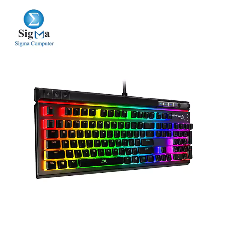 HyperX Alloy Elite 2 Mechanical Gaming Keyboard  HKBE2X-1X-US G  RGB -Mechanical Switches