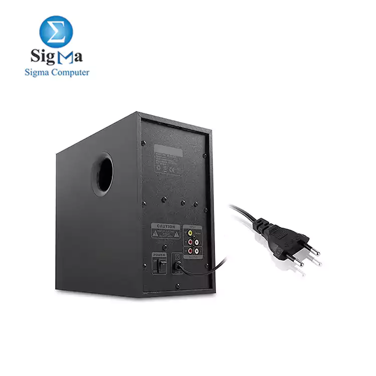 EXTRA 5000 2.1 PREMIUM SOUND SYSTEM   BLUETOOTH  USB AND REMOTE - BLACK