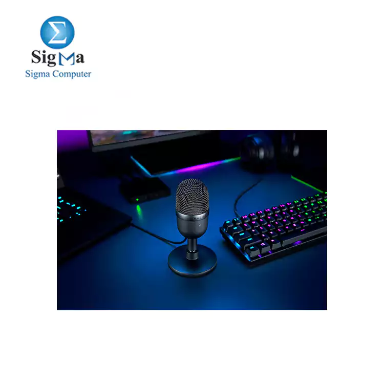 Razer Seiren Mini Ultra-compact Streaming Microphone -Black