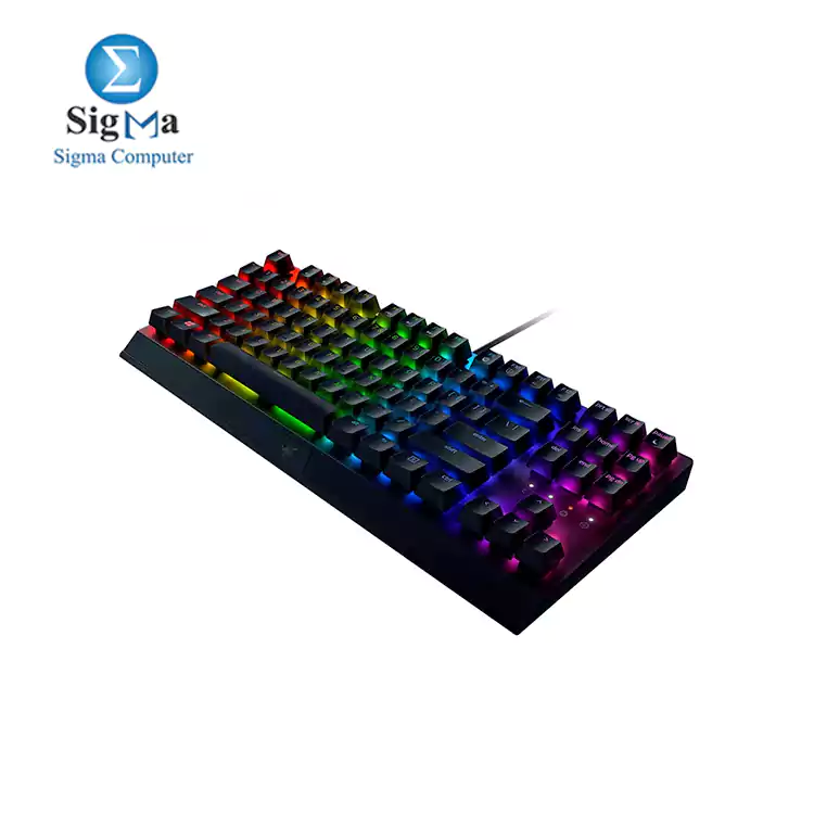 Razer BlackWidow V3 Tenkeyless Compact Mechanical keyboard RGB Green Switch -black