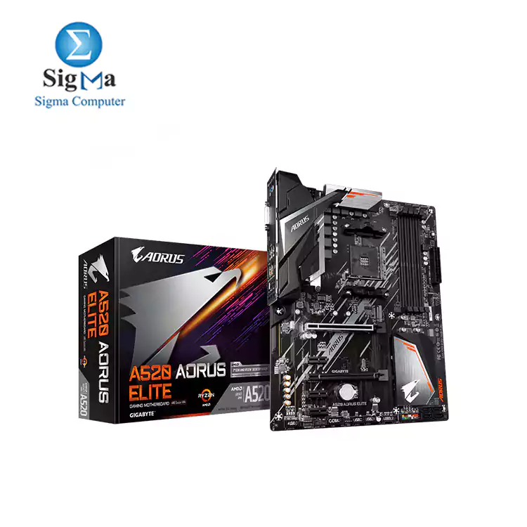 GIGABYTE A520 AMD AORUS ELITE (rev. 1.0)	