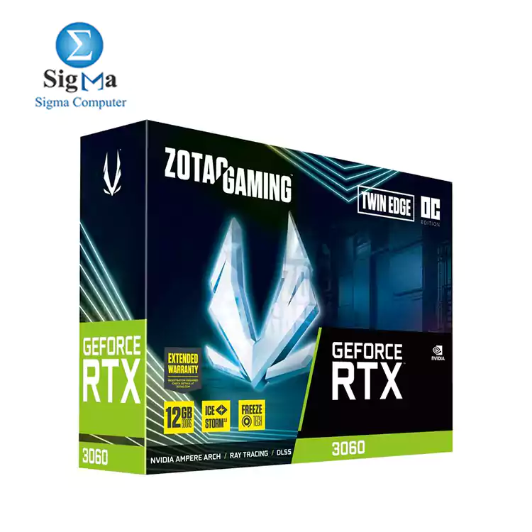 ZOTAC GAMING GeForce RTX 3060 Twin Edge OC-12G-DDR6