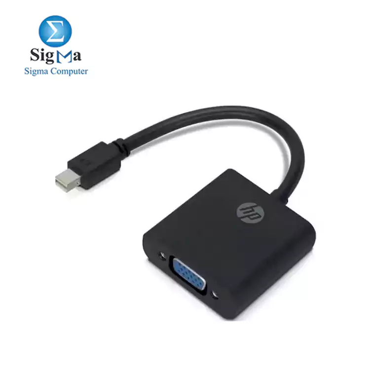 HP MINI DISPLAYPORT TO VGA ADAPTER BLACK