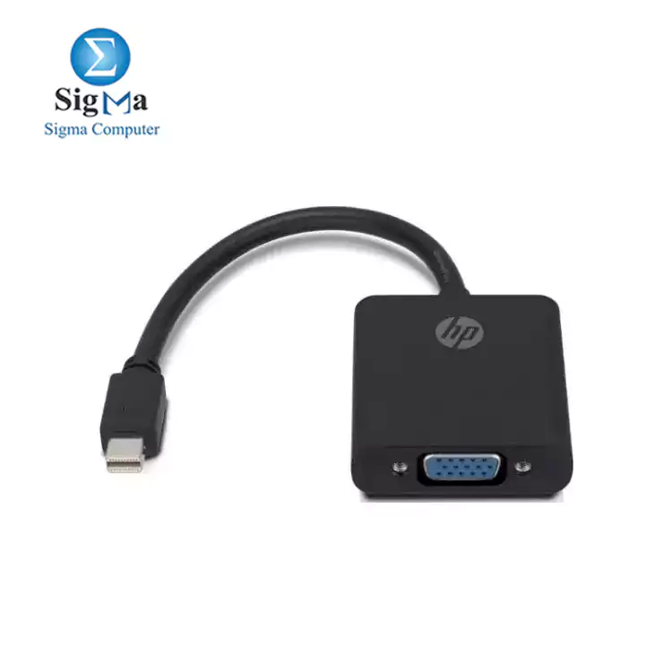 HP MINI DISPLAYPORT TO VGA ADAPTER BLACK