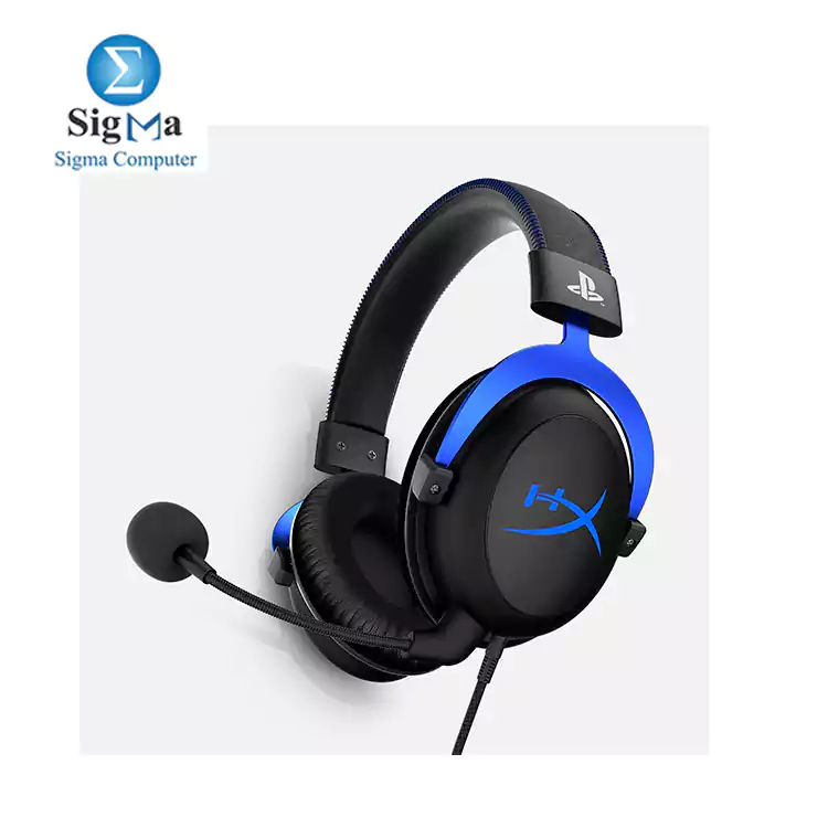 HyperX Cloud - Gaming Headset for PS4 with in-Line Audio Control and Detachable Noise Cancelling Microphone 