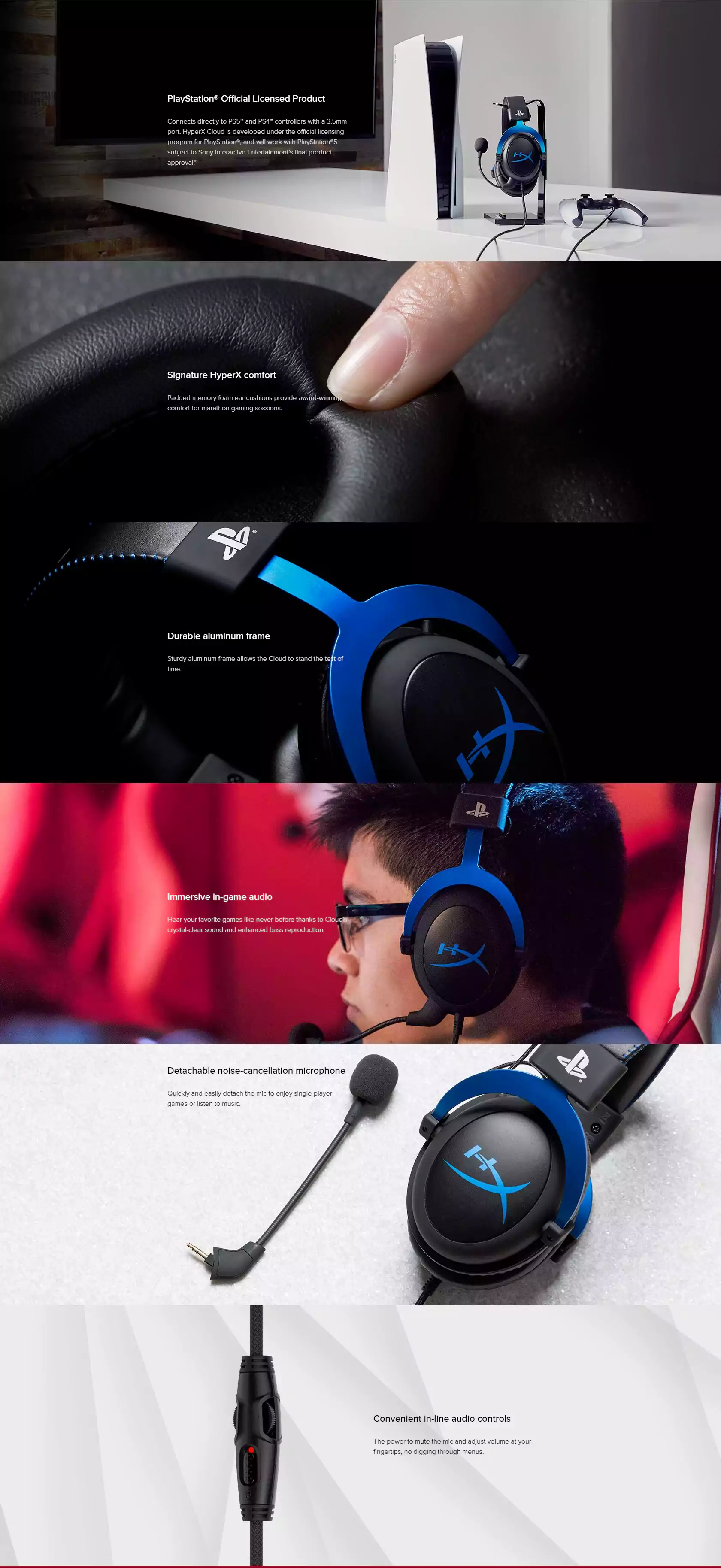 Headsets para jogos – HyperX ROW