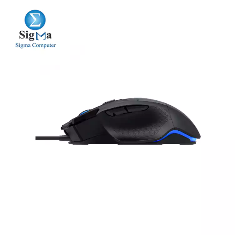 AULA S12 Gaming Mouse up to 4800 DPI with 7 Customized Marco Keys Breath Lighting for Cumputer PC Laptop