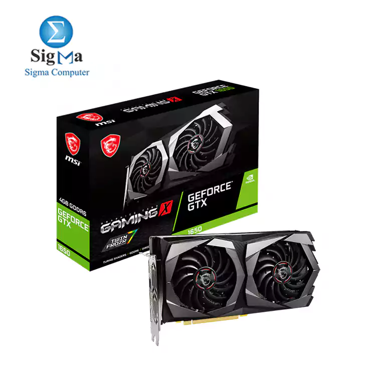 MSI GeForce GTX 1650 D6 GAMING X PLUS