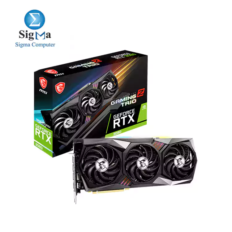 MSI GeForce RTX    3080 GAMING Z TRIO 10G LHR