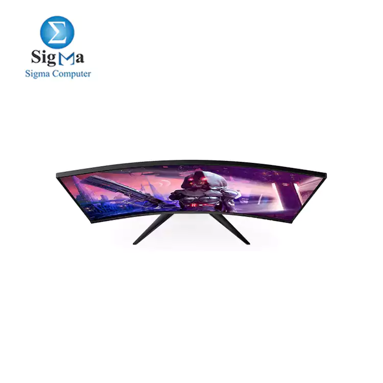 Monitor AOC CQ32G3SE 32 Inch Gaming Monitor 2560 x 1440  165Hz VA  1 MS CURVE GSYNC Compatible