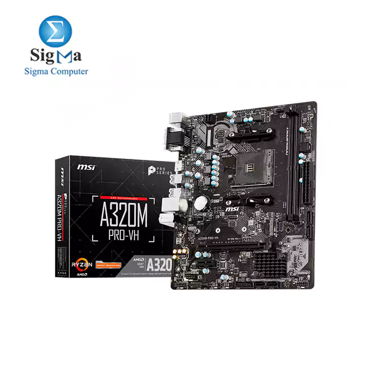 MSI MOTHERBOARD AMD A320M PRO-VH