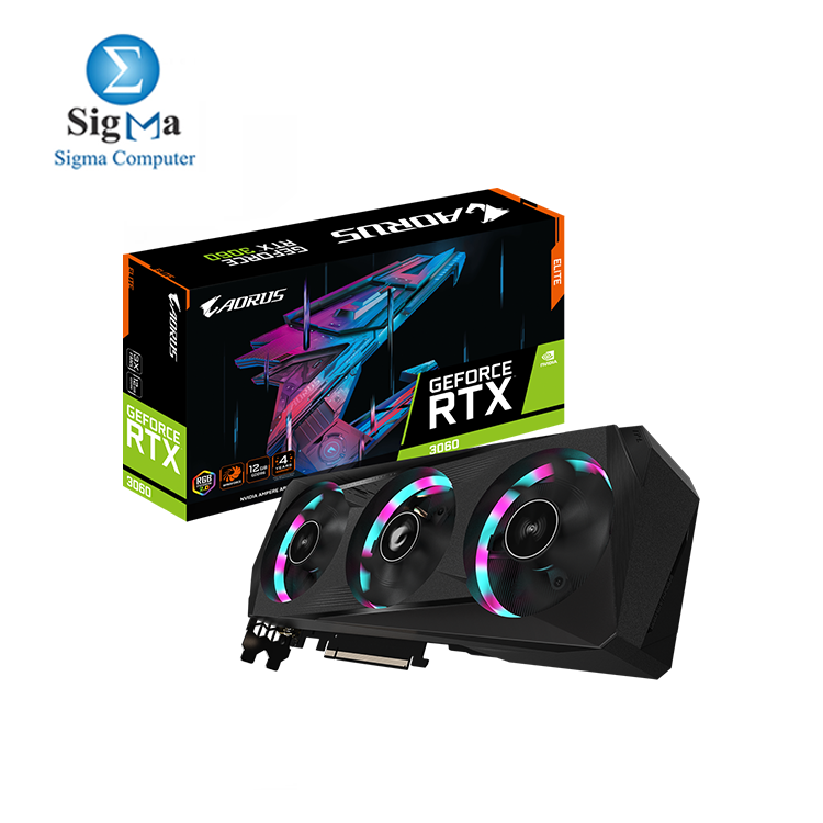 GIGABYTE AORUS GeForce RTX™ 3060 ELITE 12G (rev. 2.0) 