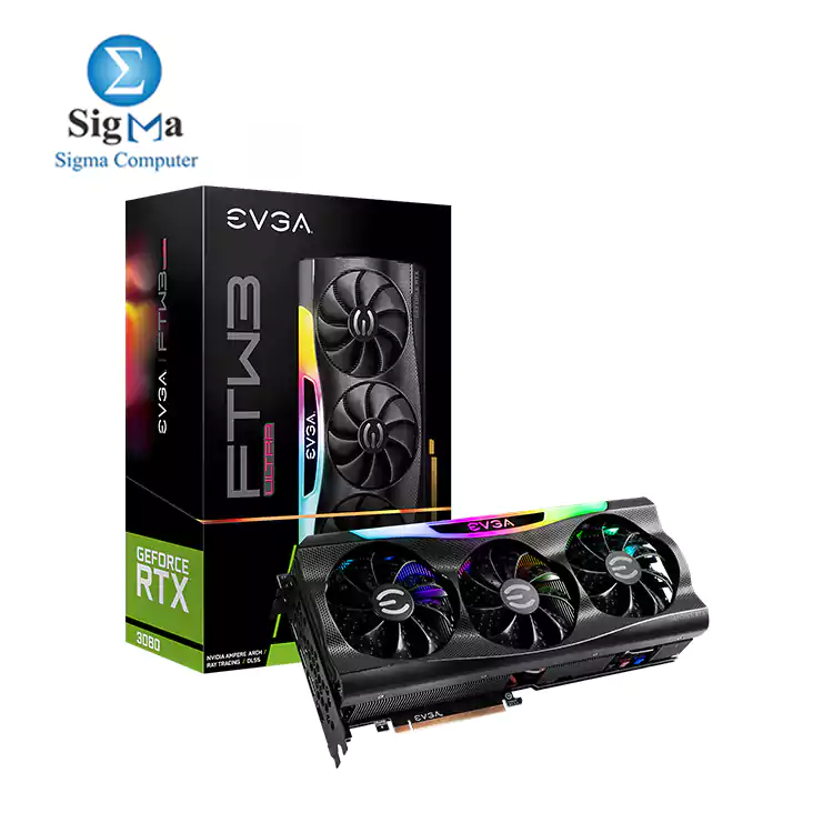 EVGA GeForce RTX 3080 FTW3 ULTRA GAMING 10GB GDDR6X ARGB LED Metal Backplate