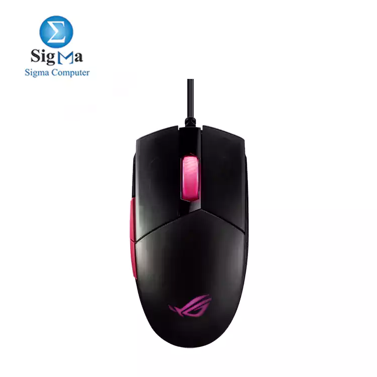 ASUS ROG Strix P512 Impact II Electro Punk MOUSE 6 200 dpi RGB lighting ROG peripherals