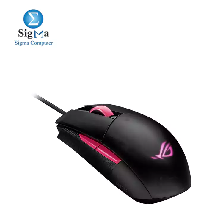 ASUS ROG Strix P512 Impact II Electro Punk MOUSE 6,200 dpi RGB lighting ROG peripherals