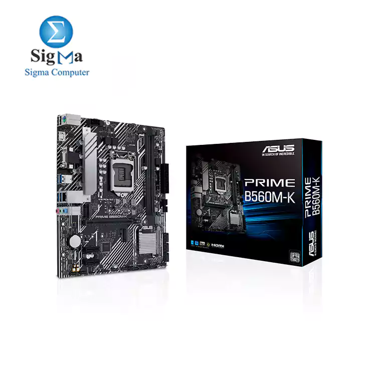 Intel® B560 (LGA 1200) mATX motherboard with PCIe® 4.0, two M.2 slots, 8 power stages, Intel® 1 Gb Ethernet, HDMI, D-Sub, rear USB 3.2 Gen 1, TPM header,RGB header