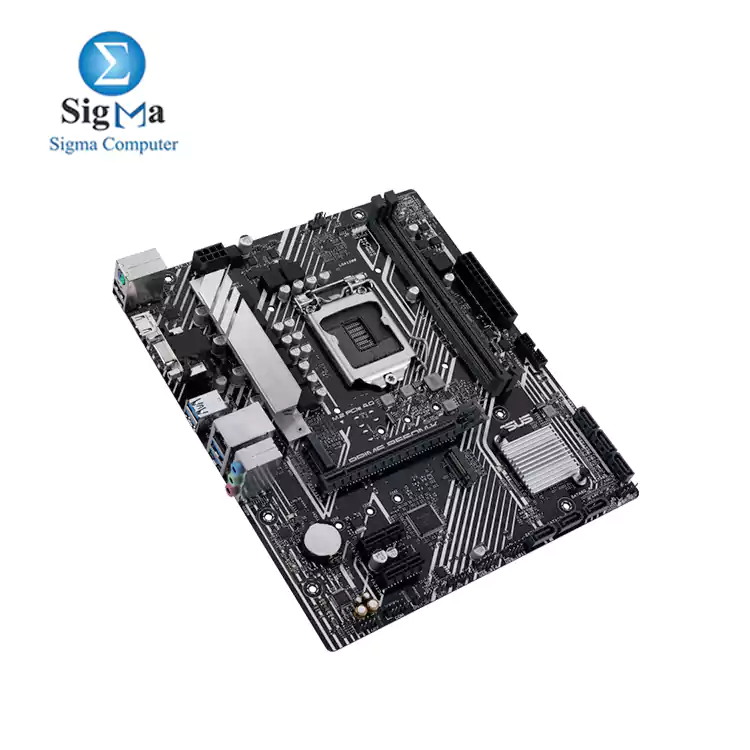 Intel® B560 (LGA 1200) mATX motherboard with PCIe® 4.0, two M.2 slots, 8 power stages, Intel® 1 Gb Ethernet, HDMI, D-Sub, rear USB 3.2 Gen 1, TPM header,RGB header