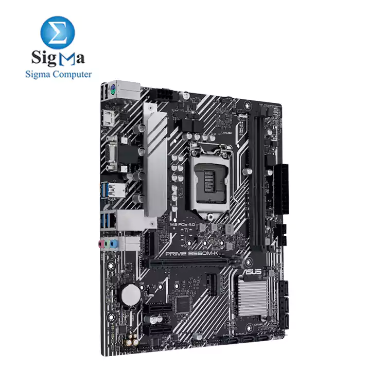 Intel® B560 (LGA 1200) mATX motherboard with PCIe® 4.0, two M.2 slots, 8 power stages, Intel® 1 Gb Ethernet, HDMI, D-Sub, rear USB 3.2 Gen 1, TPM header,RGB header