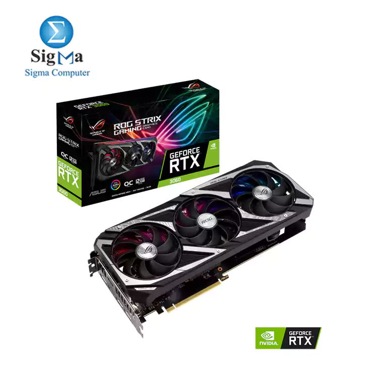 ASUS ROG-STRIX-RTX3060-OC Edition 12GB GDDR6-GAMING