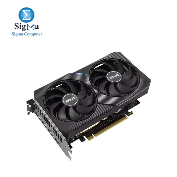 ASUS Dual GeForce RTX 3060 OC Edition 12GB GDDR6, 1867 MHz Boost Clock, 3584 CUDA Cores, 192-bit, 15 Gbps, 1x HDMI 2.1, 3x DP 1.4a, 650W PSU, 1x 8-pin, 2-slot design
