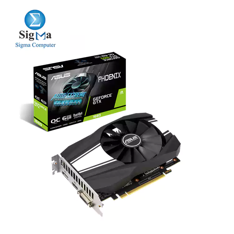 ASUS Phoenix GeForce® GTX 1660 OC edition 6GB GDDR5