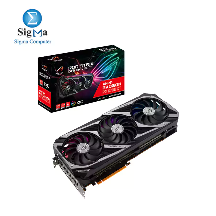 ASUS ROG Strix Radeon    RX 6700 XT OC Edition 12GB GDDR6