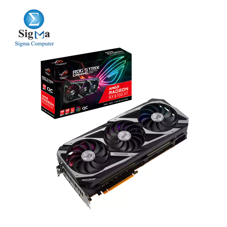 ASUS ROG Strix Radeon    RX 6700 XT OC Edition 12GB GDDR6